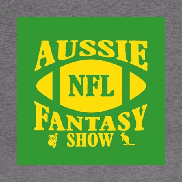 Aussie NFL Fantasy Green Logo by Aussie NFL Fantasy Show